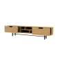 Szafka RTV-84 Drewno Lite Dąb Loft Lakier Rozmiary od 100 cm do 200 cm PREMIUM